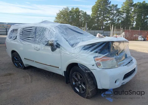 2013 Nissan Armada Platinum from USA, damaged, VIN 5N1BA0NF6DN611710